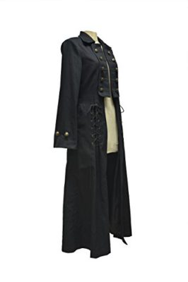 Manteau-long-steampunk-Gothique-Aristocrate-Femme-militaire-Noir-m070082-Pentagramme-0-0