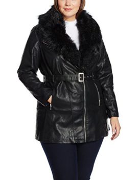 New-Look-Frise-Belted-Faux-Fur-Manteau-Femme-0