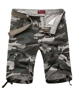 NiSeng-Combat-Camouflage-Cargo-Shorts-34-Pantacourt-Bermuda-Multi-Poches-Sans-Ceinture-0-0