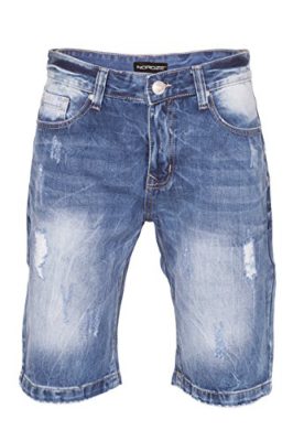 Noroze-dchirer-Denim-Short-en-jean-pour-Homme-0