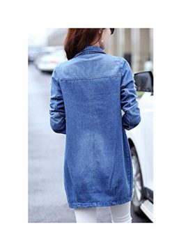 OCHENTA-Femmes-Blouson-Jean-Veste-Manches-Longues-ou-34-au-Choix-Casual-0-0