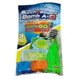 Original Bunch O Balloon bombes à eau, 100 Bombes à Eau en 60 secondes – Fermeture automatique sans noeud Original Bunch O Balloon bombes à eau, 100 Bombes à Eau en 60 secondes – Fermeture automatique sans noeud