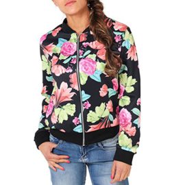 ROPALIA-Femme-Camouflage-Floral-Imprim-Bomber-Jacket-Outwear-Baseball-Uniform-0-0