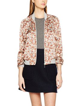 Vero Moda Vmnicole Short Printed Jacket A, Blouson Femme Vero Moda Vmnicole Short Printed Jacket A, Blouson Femme