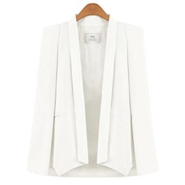 Vertvie-Femme-Fit-Slim-Cape-Blazer-Ouvert-Style-OL-Veste-de-Tailleur-Col-Rabattu-0