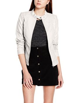 Vila Viaya Faux Leather Jacket-Noos, Blouson Femme Vila Viaya Faux Leather Jacket-Noos, Blouson Femme