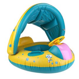 WINOMO Bouée Gonflable avec Siège pour Bébé avec Gonfleur en PVC Voiture Piscine Natation Pour Enfant(jaune) WINOMO Bouée Gonflable avec Siège pour Bébé avec Gonfleur en PVC Voiture Piscine Natation Pour Enfant(jaune) 2