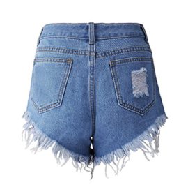 ZKOO-Femme-Sexy-Short-Dchir-Denim-Taille-Haute-lt-Jeans-Trou-Courtes-Jeans-Trou-Courtes-Jeans-0-1