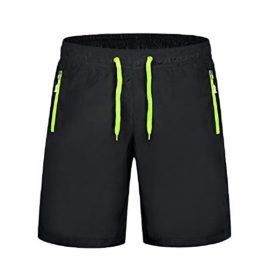 qqer-Shorts-De-Sport--Schage-Rapide-Pants-Homme-Polyester-Pantalon-De-Football-0