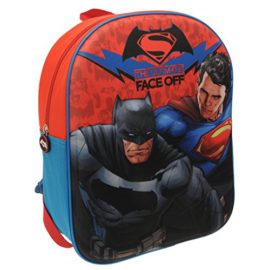 Batman-VS-Superman-The-Ultimate-Face-Off-Sac--dos-Rougebleu-Sac--dos-0