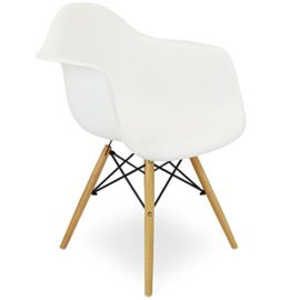 Chaise pour enfants inspirée Tour Eiffel fauteuil plastique blanc 1 unité Chaise pour enfants inspirée Tour Eiffel fauteuil plastique blanc 1 unité