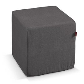 Dekoria Revêtement pour cube Revêtement pour cube 40 x 40 x 40 cm gris foncé Dekoria Revêtement pour cube Revêtement pour cube 40 x 40 x 40 cm gris foncé