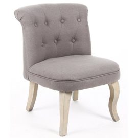 Fauteuil crapaud – LIN et COTON – coloris GRIS TAUPE Fauteuil crapaud – LIN et COTON – coloris GRIS TAUPE