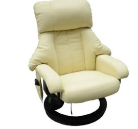 Homcom Luxury Fuax leather Chair Recliner Electric Massage Chair Sofa 10 Massager Heat with Foot Stool Cream by Homcom Homcom Luxury Fuax leather Chair Recliner Electric Massage Chair Sofa 10 Massager Heat with Foot Stool Cream by Homcom 4