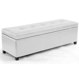 Intense Déco – Banquette Coffre Milano Blanc Intense Déco – Banquette Coffre Milano Blanc