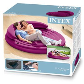 Intex – Pouf gonflable Lounge Cosy Prune INTEX Intex – Pouf gonflable Lounge Cosy Prune INTEX 6