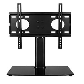 JL Comfurni Meuble TV universel avec socle réglable en hauteur, Basic Support pour télévision à écran plat LCD 94 – 139,7 cm JL Comfurni Meuble TV universel avec socle réglable en hauteur, Basic Support pour télévision à écran plat LCD 94 – 139,7 cm