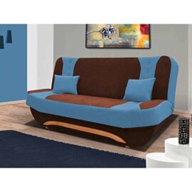 JUSThome Eva II Canapé lit sofa Microfibre (HxLxl): 100x200x95 cm Choix de couleurs JUSThome Eva II Canapé lit sofa Microfibre (HxLxl): 100x200x95 cm Choix de couleurs 3