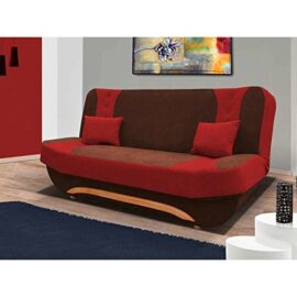 JUSThome Eva II Canapé lit sofa Microfibre (HxLxl): 100x200x95 cm Choix de couleurs JUSThome Eva II Canapé lit sofa Microfibre (HxLxl): 100x200x95 cm Choix de couleurs 4