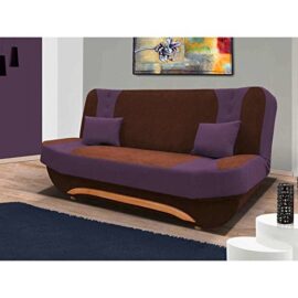 JUSThome Eva II Canapé lit sofa Microfibre (HxLxl): 100x200x95 cm Choix de couleurs JUSThome Eva II Canapé lit sofa Microfibre (HxLxl): 100x200x95 cm Choix de couleurs 5