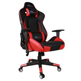 Kinsal Gaming Chair Chaise de bureau à dossier haut, design ergonomique Racing Chaise, cuir premium support lombaire pivotant Executive eSPORTS Chaise de bureau avec appui-tête et soutien lombaire Taie d’oreiller Kinsal Gaming Chair Chaise de bureau à dossier haut, design ergonomique Racing Chaise, cuir premium support lombaire pivotant Executive eSPORTS Chaise de bureau avec appui-tête et soutien lombaire Taie d’oreiller