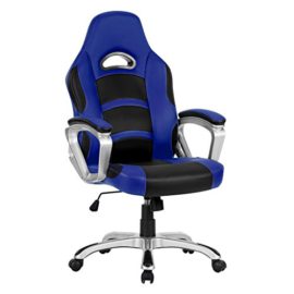 LANGRIA-Fauteuil-de-Bureau-Racing-pour-Gaming-Faux-Cuir-0