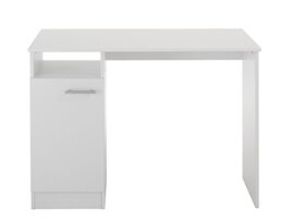 Max 6460BU1P Bureau avec Porte Blanc 100,2 x 49 x 73,7 cm Max 6460BU1P Bureau avec Porte Blanc 100,2 x 49 x 73,7 cm 4