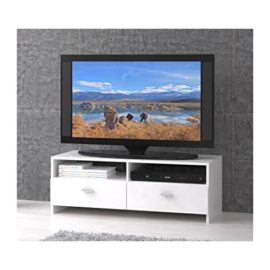 Meuble TV 95cm blanc Helppo Meuble TV 95cm blanc Helppo