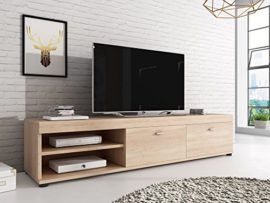 Meuble-TV-Armoire-Support-Elsa-Sonoma-chne-clair-effet-bois-140-cm-0