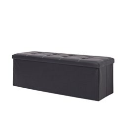 Mobili-Rebecca-Pouf-Bote-de-Rangement-Banc-de-Stockage-Banc-Rectangle-Noir-Design-Contemporain-Salon-Chambre-38-x-110-x-38-cm-Cod-RE4908-0-0