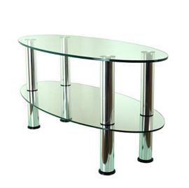 ‘Mountright Table basse ovale en verre ‘Mountright Table basse ovale en verre 2