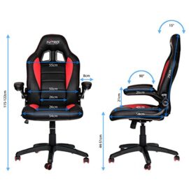 Nitro-Concepts-NC-C80M-B-C80-Motion-Gaming-Fauteuil-Faux-Cuir-124-x-54-x-50-cm-0-1