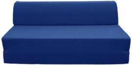 Pole JASPEB1Q2054 Ghost Banquette/Chauffeuse Convertible Mousse Coton Bleu Sicile 126 x 75 x 52 cm Pole JASPEB1Q2054 Ghost Banquette/Chauffeuse Convertible Mousse Coton Bleu Sicile 126 x 75 x 52 cm 2