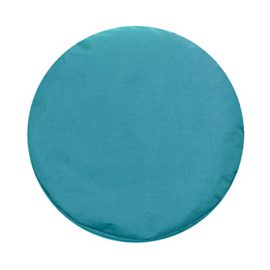 Pouf Rond Bleu Canard Intérieur Extérieur 30x25cm – Polyester Pouf Rond Bleu Canard Intérieur Extérieur 30x25cm – Polyester 3