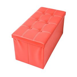 Rebecca Srl Pouf Coffre de rangement Banc Rectangle Stokage Rouge Design Contemporain Salon Chembre (Cod. RE4623) Rebecca Srl Pouf Coffre de rangement Banc Rectangle Stokage Rouge Design Contemporain Salon Chembre (Cod. RE4623) 4