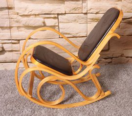 Rocking-chair-fauteuil–bascule-M41-imitation-bois-de-chne-assise-en-cuir-Patchwork-marron-0-2