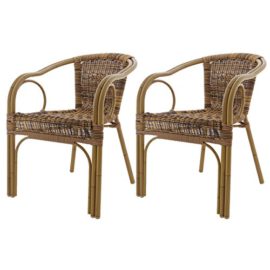 SOLDES : Lot de 2 Fauteuils Ligure – Résine SOLDES : Lot de 2 Fauteuils Ligure – Résine 2