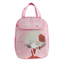 Sac–Dos-Petite-Fille-Cartable-Grande-Capacit-avec-Impression-de-Fe-Bandoulire-Mignon-Sac–Main-Oxford-Sac-dEcole-Primaire-Maternelle-Backpack-pour-Ecole-Pique-Nique-Voyage-0