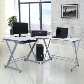 Songmics Bureau informatique table informatique travail ordinateur Meuble de bureau pour LCD402 Songmics Bureau informatique table informatique travail ordinateur Meuble de bureau pour LCD402 3