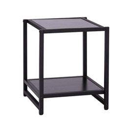 Table-Basse-Carr-de-Salon-Table-DAppoint-Elgant-avec-2-Etages-38L-x-38l-x-46Hcm-Noir-Neuf-98BK-0-0