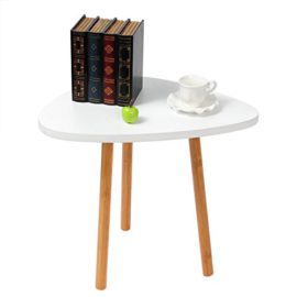 WOLTU BT05ws Table basse table de chevet en bambou et MDF,Taille environ 46 x 30 x 40 cm,Blanc WOLTU BT05ws Table basse table de chevet en bambou et MDF,Taille environ 46 x 30 x 40 cm,Blanc 5