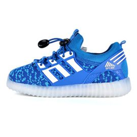 Yeeper Chaussures Enfants 7 Couleurs de LED Lumineuse USB charge Chaussures de Sports Baskets pour Garçon et Fille Yeeper Chaussures Enfants 7 Couleurs de LED Lumineuse USB charge Chaussures de Sports Baskets pour Garçon et Fille 4