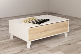 ZAIKEN-PLUS-Table-basse-scandinave-blanc-brillant-et-dcor-chene-L-100-cm-0-2