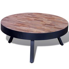 vidaXL-Table-basse-ronde-en-teck-recycl-0-1