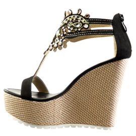 Angkorly-Chaussure-Mode-Sandale-saloms-plateforme-femme-bijoux-brod-Talon-compens-plateforme-13-CM-Noir-0-2