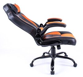 Chaise-de-bureau-chaise-pivotante-Gaming-Racing-Fauteuil-inclinable-Dossier-haut-rembourr-pais-par-aminiture-0-0