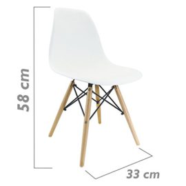 Chaise-inspire-Tour-Eiffel-blanc-pour-les-petits-enfants-0-0