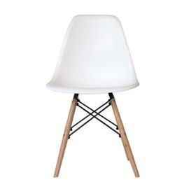 Chaise tower wood blanc Chaise tower wood blanc 3