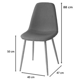 Chaises de sale à manger Albatros rétro FANO, testées par SGS Chaises de sale à manger Albatros rétro FANO, testées par SGS 6