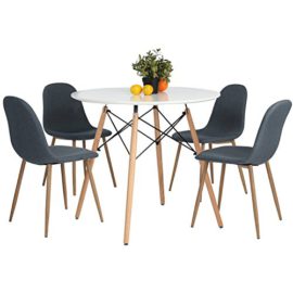 Cuisine-Table–manger-Coavas-Modern-Round-Leisure-Caf-en-bois-Tea-Office-Conference-Table-White-0-0